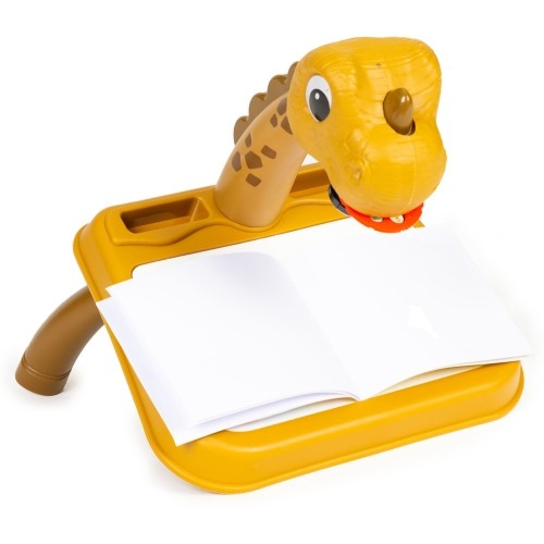 Projektor tablica do rysowania dinozaur 12 flamastrów 24 wzory