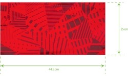 Szalik FORCE Spike (czerwony)