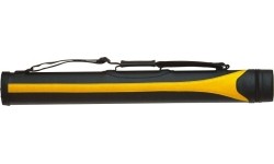 Twardy futerał na kije bilardowe Style SY-1, żółto-czarny, 2/2, 85 cm