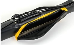 Twardy futerał na kije bilardowe Style SY-1, żółto-czarny, 2/2, 85 cm