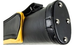 Twardy futerał na kije bilardowe Style SY-1, żółto-czarny, 2/2, 85 cm