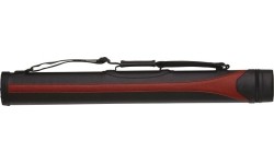 Twardy futerał na kije bilardowe Style SY-2, czerwono-czarny, 2/2, 85 cm