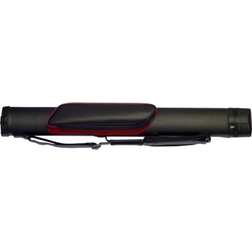 Twardy futerał na kije bilardowe Style SY-2, czerwono-czarny, 2/2, 85 cm