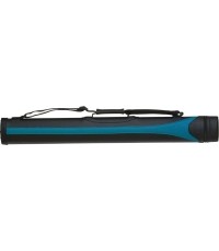 Twardy futerał na kij bilardowy SY-3, niebiesko-czarny, 2/2, 85 cm