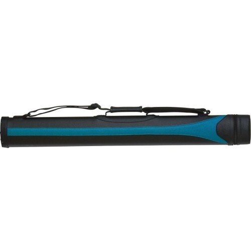 Twardy futerał na kij bilardowy SY-3, niebiesko-czarny, 2/2, 85 cm