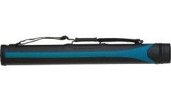 Twardy futerał na kij bilardowy SY-3, niebiesko-czarny, 2/2, 85 cm
