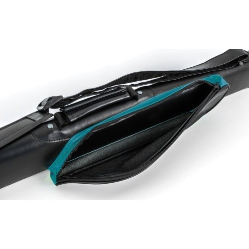 Bilardowy futerał Style SY-3, niebiesko-czarny, 2/2, 85 cm