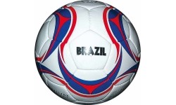 Piłka nożna SPARTAN Brasil Cordlay - White-Yellow