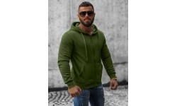 J.Style męska bluza polarowa khaki 68B2008-29