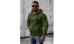 J.Style męska bluza polarowa khaki 68B2008-29