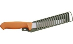 Nóż do trybowania Morakniv Hunting Straight, pomarańczowy, stal nierdzewna