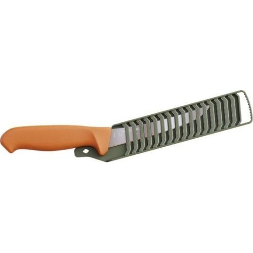 Morakniv Hunting zakrzywiony nóż do trybowania, pomarańczowy, stal nierdzewna