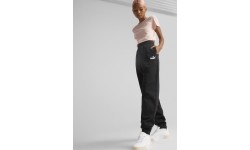 Puma spodnie sportowe damskie Ess+ Embroidery Black 670007 01