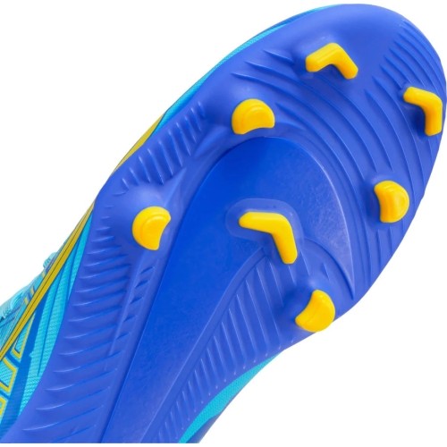Buty piłkarskie Nike Jr Superfly 9 Club KM FG/MG dla młodzieży, niebiesko-żółte DO9789 400