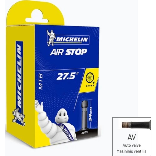 Kamera Michelin AIR STOP 27,5x1,9/2,7 AUTO-SV