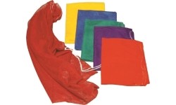 Mesh Storage Bag Megaform yellow 1pcs