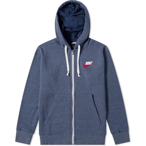 Bluza męska Nike M NSW Heritage Hoodie FZ Blue 928431 410