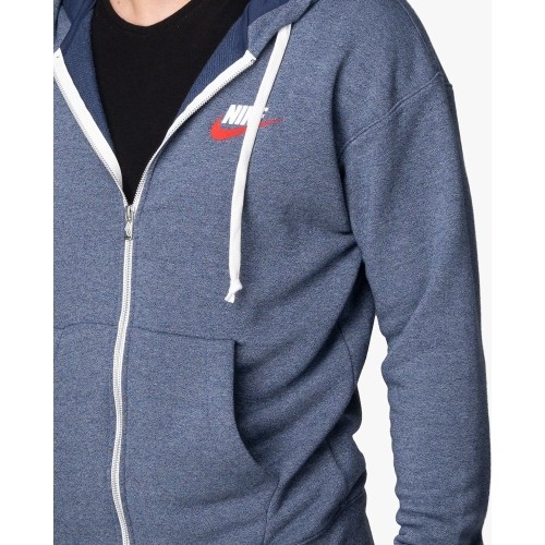 Bluza męska Nike M NSW Heritage Hoodie FZ Blue 928431 410
