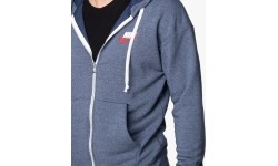 Bluza męska Nike M NSW Heritage Hoodie FZ Blue 928431 410