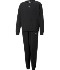 Dres młodzieżowy Puma Loungewear Suit Black 670734 01