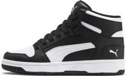 Buty młodzieżowe Puma Rebound Layu SL Jr czarno-białe 370486 01