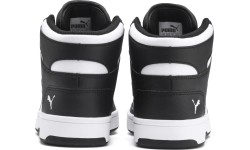 Buty młodzieżowe Puma Rebound Layu SL Jr czarno-białe 370486 01