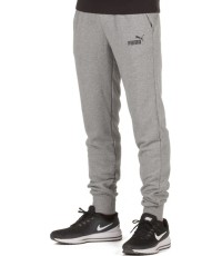 Spodnie dresowe męskie Puma Ess Logo szare 586714 03