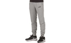 Spodnie dresowe męskie Puma Ess Logo szare 586714 03