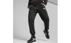 Spodnie sportowe męskie Puma Ess+ 2 Col Logo Black 586767 61