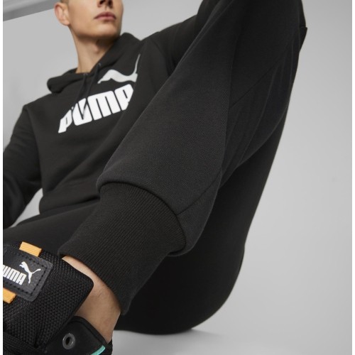 Spodnie sportowe męskie Puma Ess+ 2 Col Logo Black 586767 61