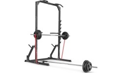 Klatka half-rack (drążek do pociągania ze stojakami i poręczami + uchwytem landmine) MS-U115 2.0 - Marbo Sport