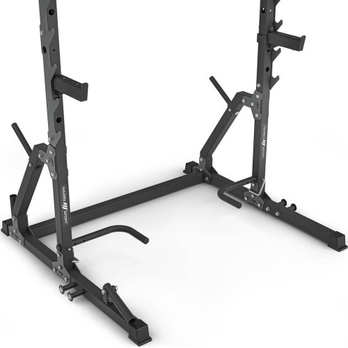 Klatka half-rack (drążek do pociągania ze stojakami i poręczami + uchwytem landmine) MS-U115 2.0 - Marbo Sport