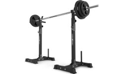 Wielopoziomowe stojaki (2 sztuki) pod sztangę z asekuracją MS-S108 2.0 - Marbo Sport