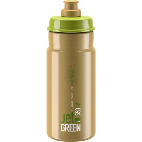 Bidon ELITE JET, 550ml (zielony/brązowy)