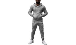 J.Style Sportinis Kostiumas Vyrams Fleece Grey 68C10386-2