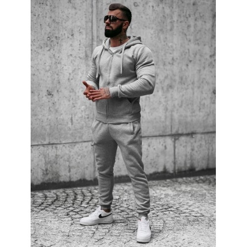 J.Style Sportinis Kostiumas Vyrams Fleece Grey 68C10386-2