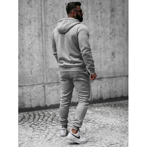 J.Style Sportinis Kostiumas Vyrams Fleece Grey 68C10386-2