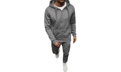 J.Style Sportinis Kostiumas Vyrams Fleece Grey 68C10386-5