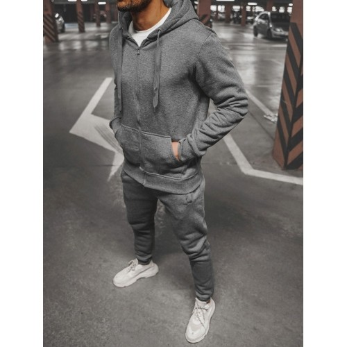 Dres męski J.Style Fleece Grey 68C10386-5