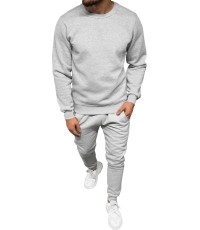 J.Style męski dres polarowy, szary 68C10380-2