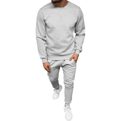 J.Style męski dres polarowy, szary 68C10380-2