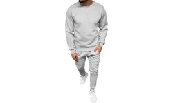 J.Style męski dres polarowy, szary 68C10380-2