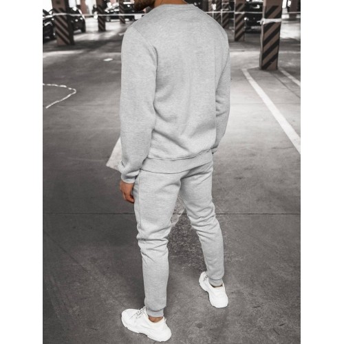 J.Style męski dres polarowy, szary 68C10380-2