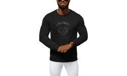 New Boy Džemperis Vyrams Black MF2008