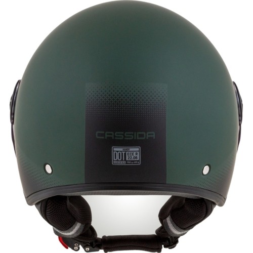 Kask motocyklowy Cassida Handy Matte Green/Black