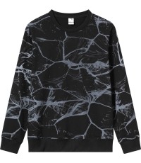 Glo Story Džemperis Vyrams Black Grey MPU 4143