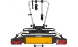 Autobagažinė Peruzzo Atlantis 2 e-dviračiam, E-BIKE, ant kablio (aliuminė)