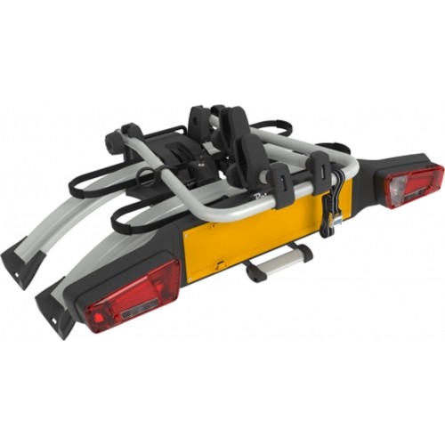 Autobagažinė Peruzzo Atlantis 2 e-dviračiam, E-BIKE, ant kablio (aliuminė)