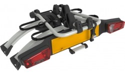 Autobagažinė Peruzzo Atlantis 2 e-dviračiam, E-BIKE, ant kablio (aliuminė)