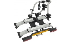 Autobagažinė Peruzzo Atlantis 2 e-dviračiam, E-BIKE, ant kablio (aliuminė)